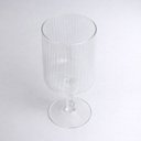 Ver imagem 3 de Conjunto de 6 Taças de Água de Cristal Fino Canelado Éterna 340 Ml