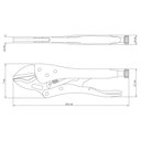 Ver imagem 4 de Alicate de Pressão 10" Tramontina com Mordente Triangular Tramontina