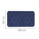 Ver imagem 2 de Painel Estofado Luxo Capitonê Brenda 100cm Solteiro para Cama Box Corino Azul Marinho - Gat Magazine