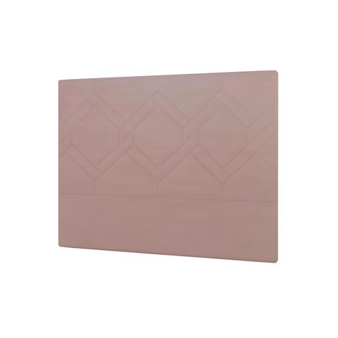 Cabeceira Lima Plus Solteiro 900mm Veludo Rose - Simbal