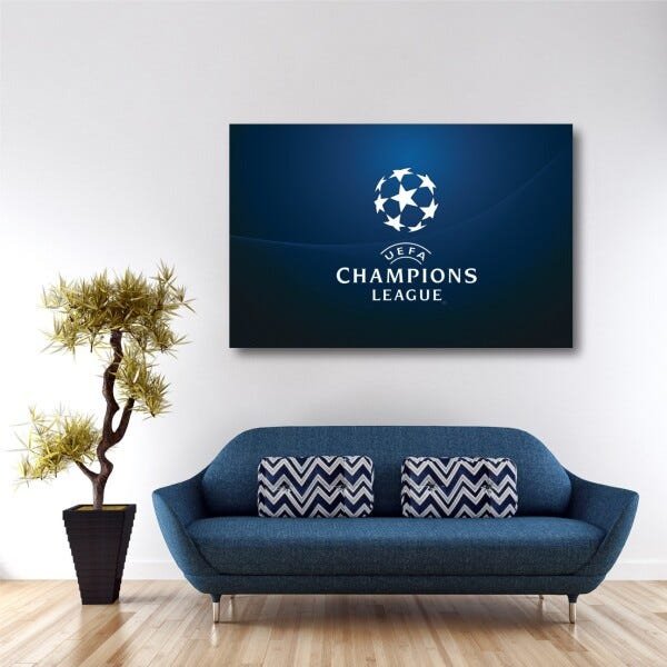 Quadro decorativo Champions League com Tela em Tecido - 3