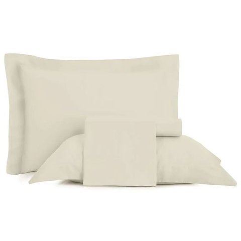 Jogo de Cama King Cetim Sublime 300 Fios Liso P. Ajour Altenburg