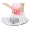 Almofada Ergonomica Apoio Lombar Ortopedico Postura Coluna Gestante Idoso Suporte Cama Cadeira - 2