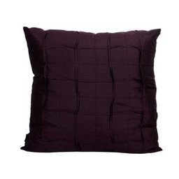 Capa para Almofada Seda New York - Berinjela - 50x50cm - 1