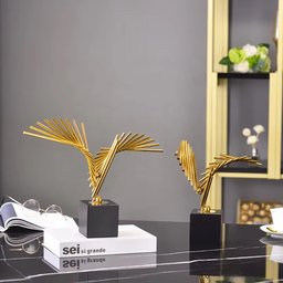 Conjunto Escultura Asa Ornamental - 4