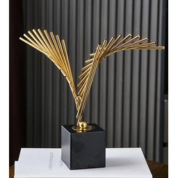 Conjunto Escultura Asa Ornamental - 3