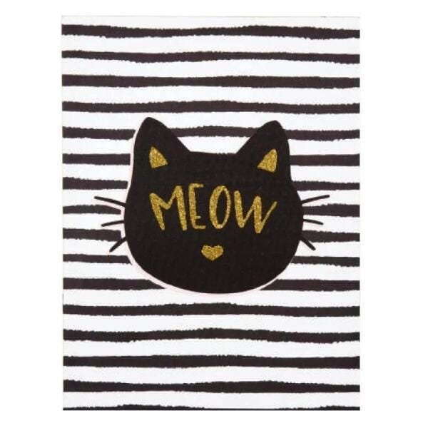 Quadro Decorativo Gato Meow 30X40Cm Mart 09579 - 1