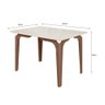 Conjunto Sala de Jantar Kira 1,10 com 04 Cadeiras Amendoa 01a - 3