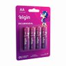 Pilha Recarregável Elgin Aa 1.2v 2700 Mah Cartela com 4 Unidades - 2