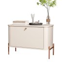 Ver imagem 2 de Mesa de Cabeceira Casa do Lótus Off White Bronze