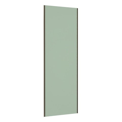 Porta de Correr Closet 80cm com Puxador Perfil Inox sem Kit Ferragem Prime Luciane Móveis