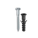 Ver imagem 2 de Kit 50 Parafuso Sexta Soberba 1/4x40 5/8 10 Bucha