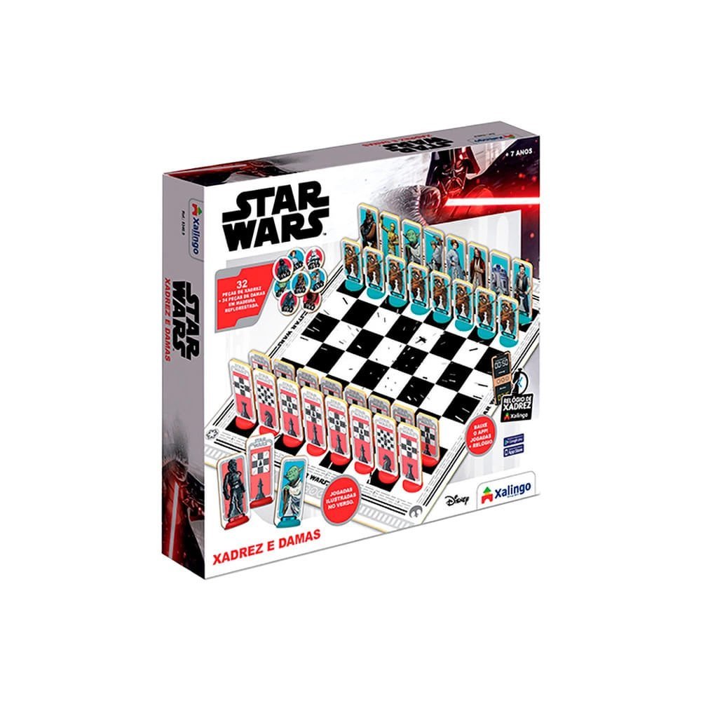 Xadrez Star Wars - Coleção Completa 1/2 