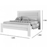 Cama Casal MDF Safira - 5