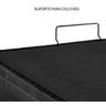 Cama Báu Box Base Blindado Solteiro Courino Cinza - 6