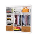Ver imagem 4 de Closet Casal Lu 06 Portas 04 Gavetas com Espelhos Carioca Móveis
