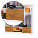 Ver imagem 7 de Closet Casal Lu 06 Portas 04 Gavetas com Espelhos Carioca Móveis
