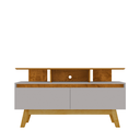 Ver imagem 4 de Rack Rubi 1.2 Naturalle/off White – Bechara Móveis