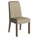 Ver imagem 5 de Conjunto Sala de Jantar Tampo de Madeira 6 Cadeiras Rustic/Branco/Imperial Sarlat Madesa