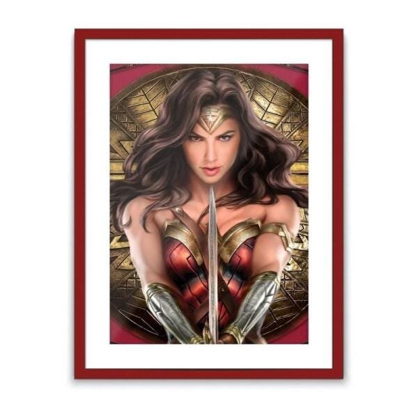 Quadro Decorativo Mulher Maravilha Urban - 1