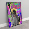 Quadro Decorativo Estatua da Liberdade Pop Art - 5