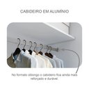 Ver imagem 6 de Guarda-Roupa Versatto 8 Gavetas Neve Novo Horizonte