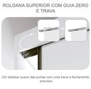Ver mais imagens de Guarda-Roupa Versatto 8 Gavetas Neve Novo Horizonte