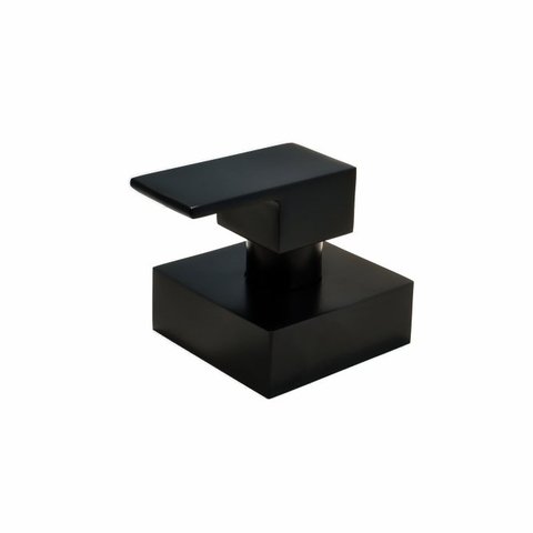 Acabamento Registro Base Docol 1.1/4 e 1.1/2 (grande) - Preto Fosco - Color Flaunt Perflex