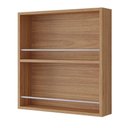 Ver imagem 1 de Porta Temperos Prateleira de Utensílios 52cm para Cozinha Cozinha Mgm Móveis Freijó