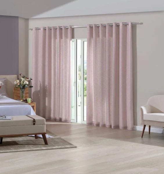 Cortina Para Sala / Quarto Duplex Glam 4,20m x 2,80m - Bella Janela - Glam Bali - 1