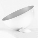 Ver imagem 6 de Luminaria de Teto Pendente Meia Lua 60 Cm Branco/branco