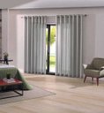 Ver imagem 1 de Cortina Para Sala / Quarto Duplex Malta 5,40m x 2,50m - Bella Janela - Titânio