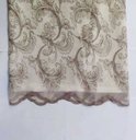 Ver imagem 2 de Cortina Para Sala / Quarto Duplex Valência Barrada 4,20m x 2,50m - Bella Janela - Taupe