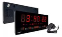 Ver imagem 2 de Relógio de Parede Profissional Super Led Calendário/hora/temperatura Completo