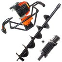 Ver imagem 1 de Perfurador de Solo Para Agricultura Vulcan VPS520 á Gasolina 2T 52cc Com Broca 80x12cm +