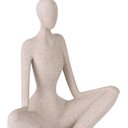 Ver imagem 3 de Escultura Decorativa Mulher em Poliresina 29,5cm 22890 Mart