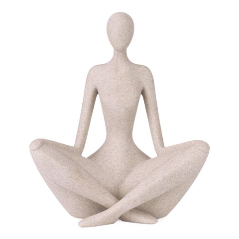 Escultura Decorativa Mulher em Poliresina 29,5cm 22890 Mart