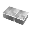 Ver imagem 1 de Cuba Dupla Docol Bistrô 70x40 90021126016 Inox Escovado Inox Escovado 90021126016