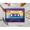 Ver imagem 2 de Tabua de Carne Vidro 35x25 Fita K7 Colorido