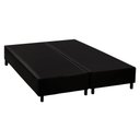 Ver imagem 1 de Cama Box Base Queen Universal Courano Black (158x198x20) - Costa Rica