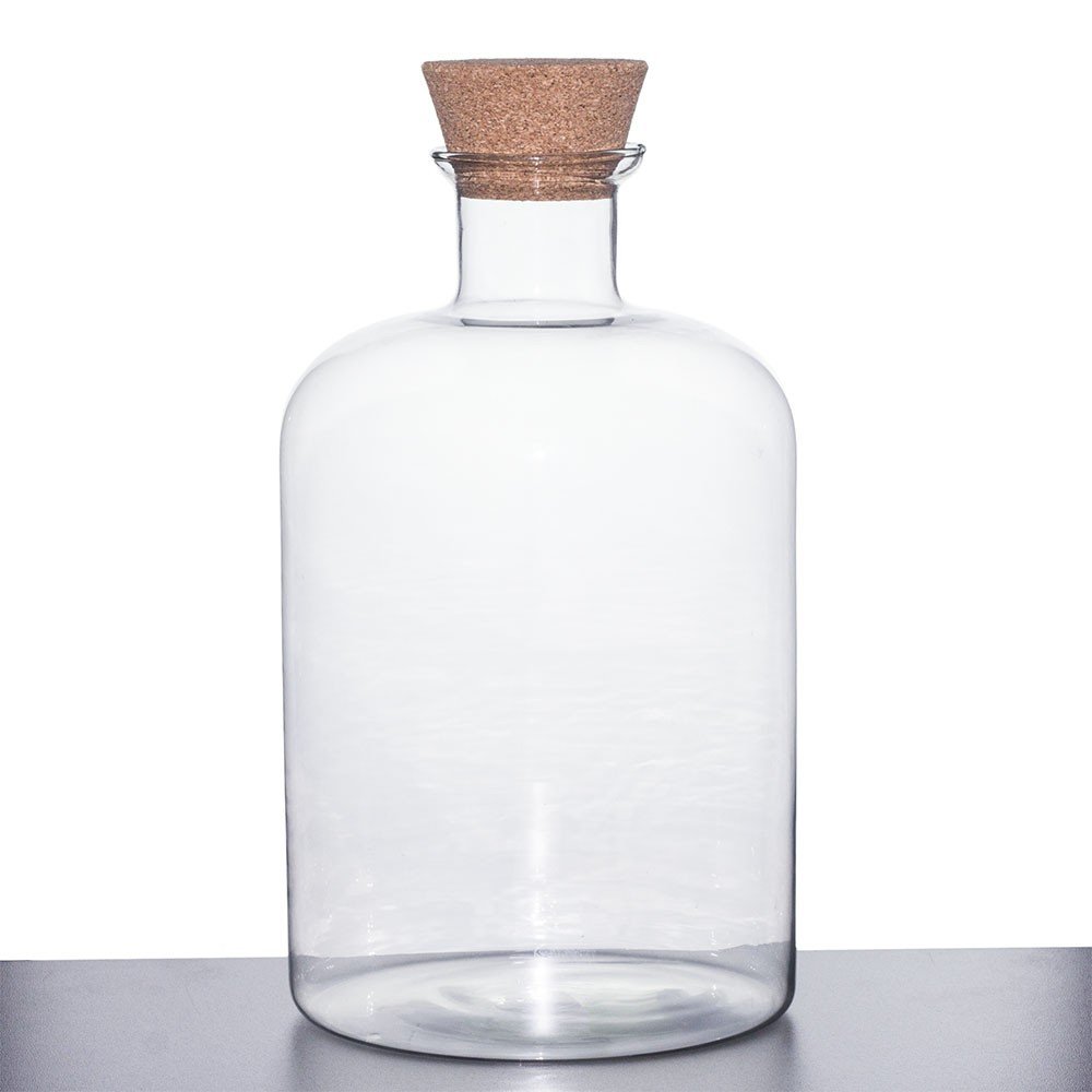 Garrafão Garrafa Grande De Vidro Porta Rolha 12 Litros | MadeiraMadeira