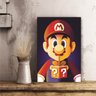 Quadro decorativo Super Mario - Tela em Tecido - 1