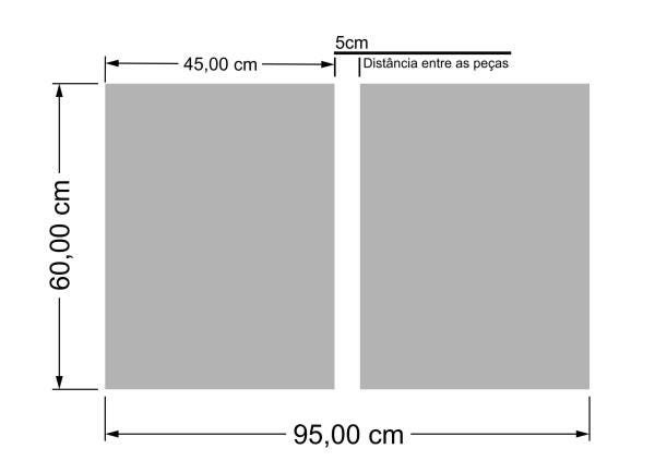 Conjunto De 2 Quadros Folhagens Plantas Rosa Moderno 45X60Cm - 5