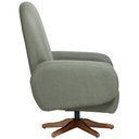 Ver imagem 6 de Poltrona de Amamentação com Balanço Giratória Dolce D02 Tramado Verde C-296 - Lyam Decor