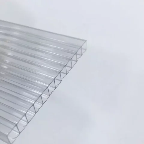 Chapa de Policarbonato Alveolar Cristal 2,10x6,00x6mm