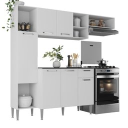Armário de Cozinha Compacta Smart Multimóveis Mp2219 Branco - 1
