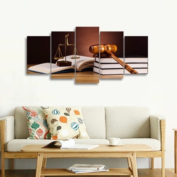 Quadro decorativo Advocacia Para Escritórios Direito Mosaico - 1