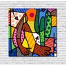 Quadro Abapuru Romero Britto Sala Escritório - 1