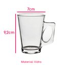 Ver imagem 5 de Jogo 12 Canecas de Vidro Casual 185ml Class Home