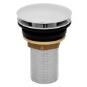 Ver imagem 1 de Valvula Lavatorio Pia Cuba Banheiro Click 7/8 Metal Inox